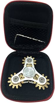 Amazon.com: FXCOOLCT Hand Spinner 4 Gear Linkage Fidget Spinner